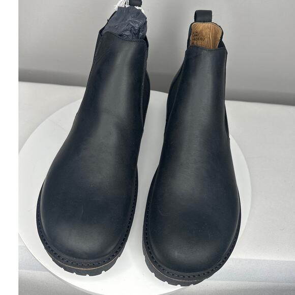 NEW Men’s Birkenstock Stalon II Black Leather Chelsea Boots US M11 Regular Fit - Picture 7 of 11